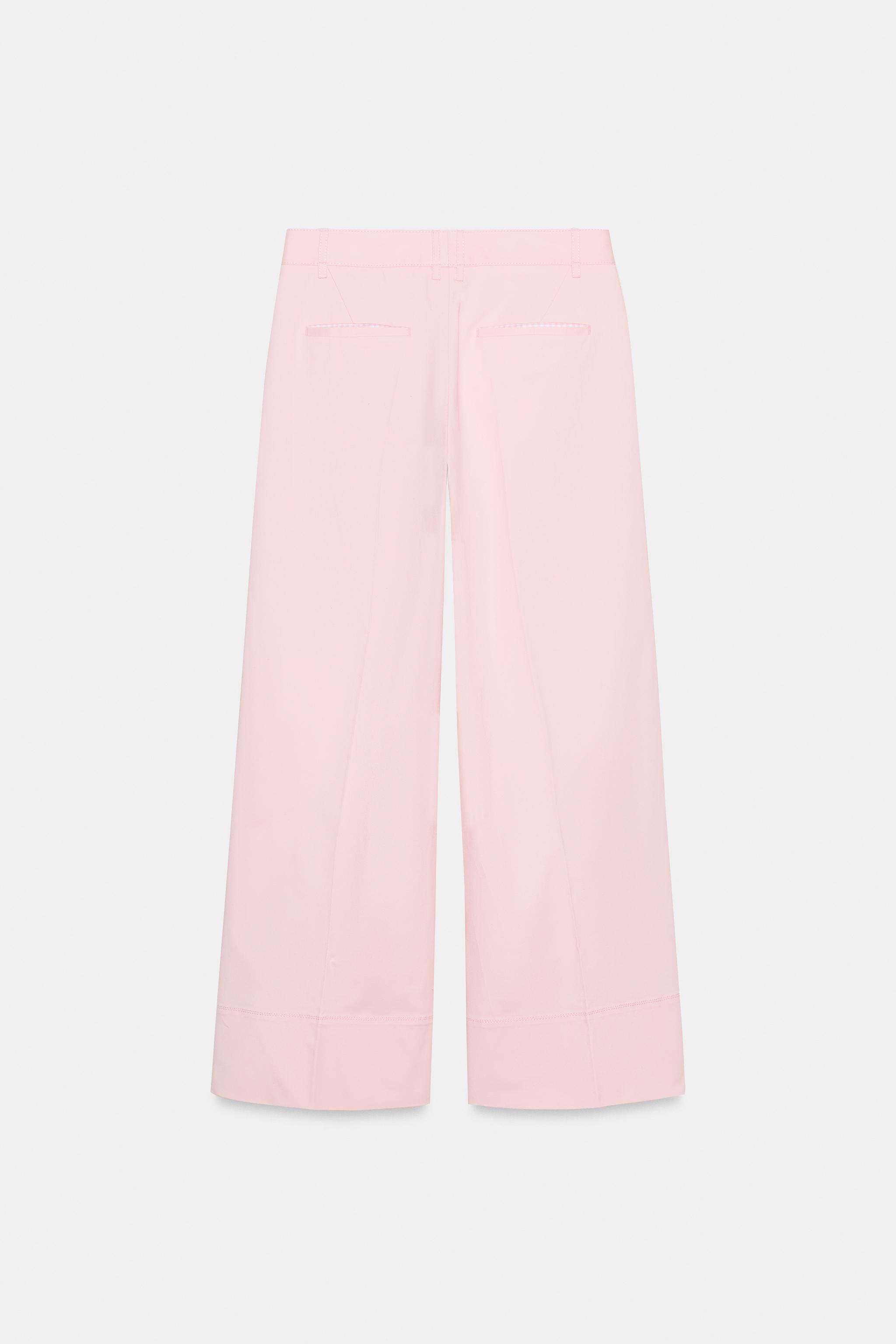 PANTALON CHINO À PINCES